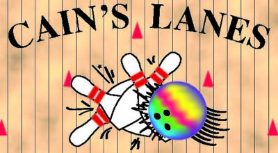 Cain's Lanes (Bowling) Logo
