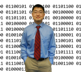 Mark in front of Binary code