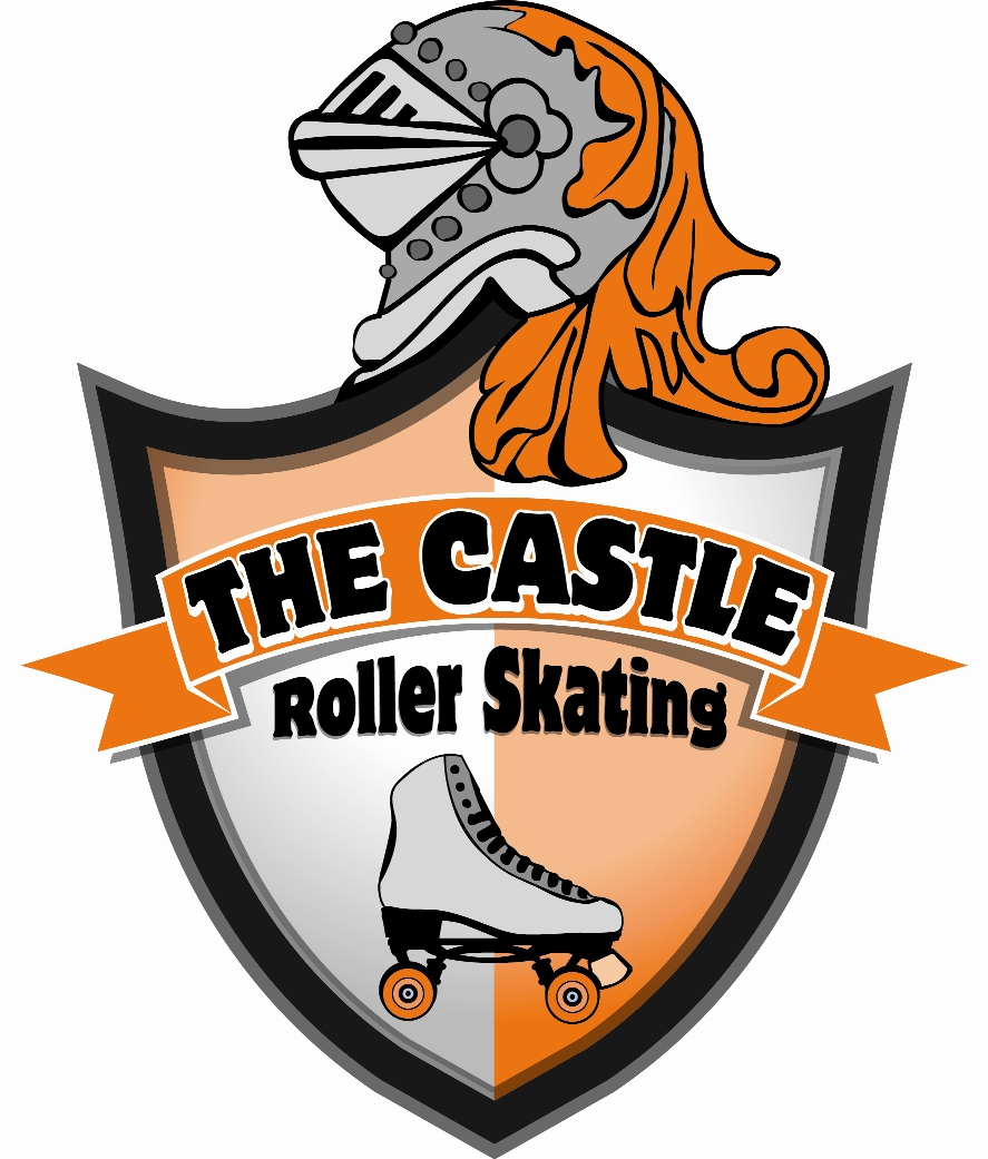 The castle roller rink logo