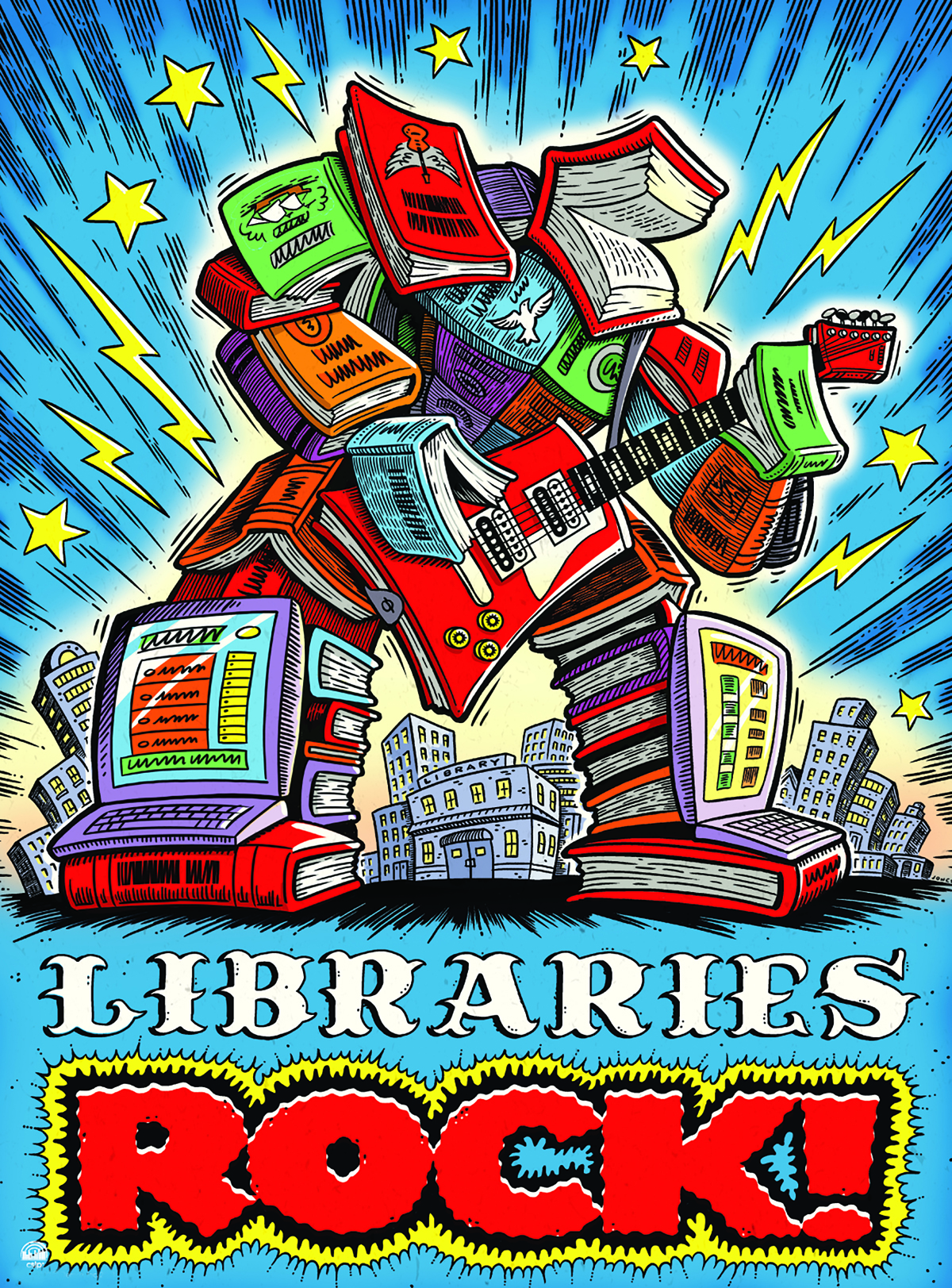 Libraries Rock Summer Reading 2018 Image
