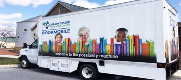 Picture of the new bookmobile