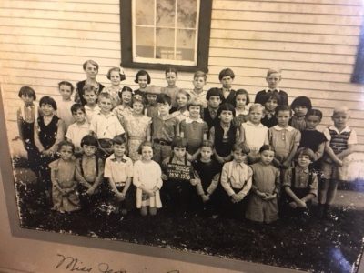 Pequea Valley One-Room School House Class circa 1937