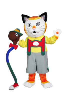 Richard Scarry's Huckle Cat and Lowly Worm Costume characters