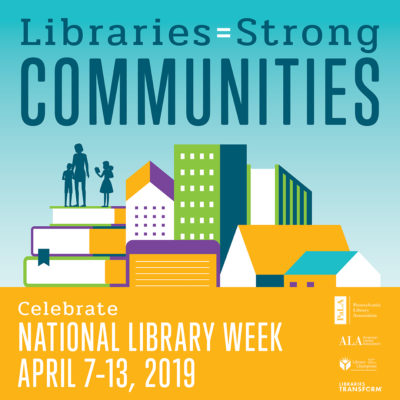 National Library Week: April 7-13, 2019 Logo
